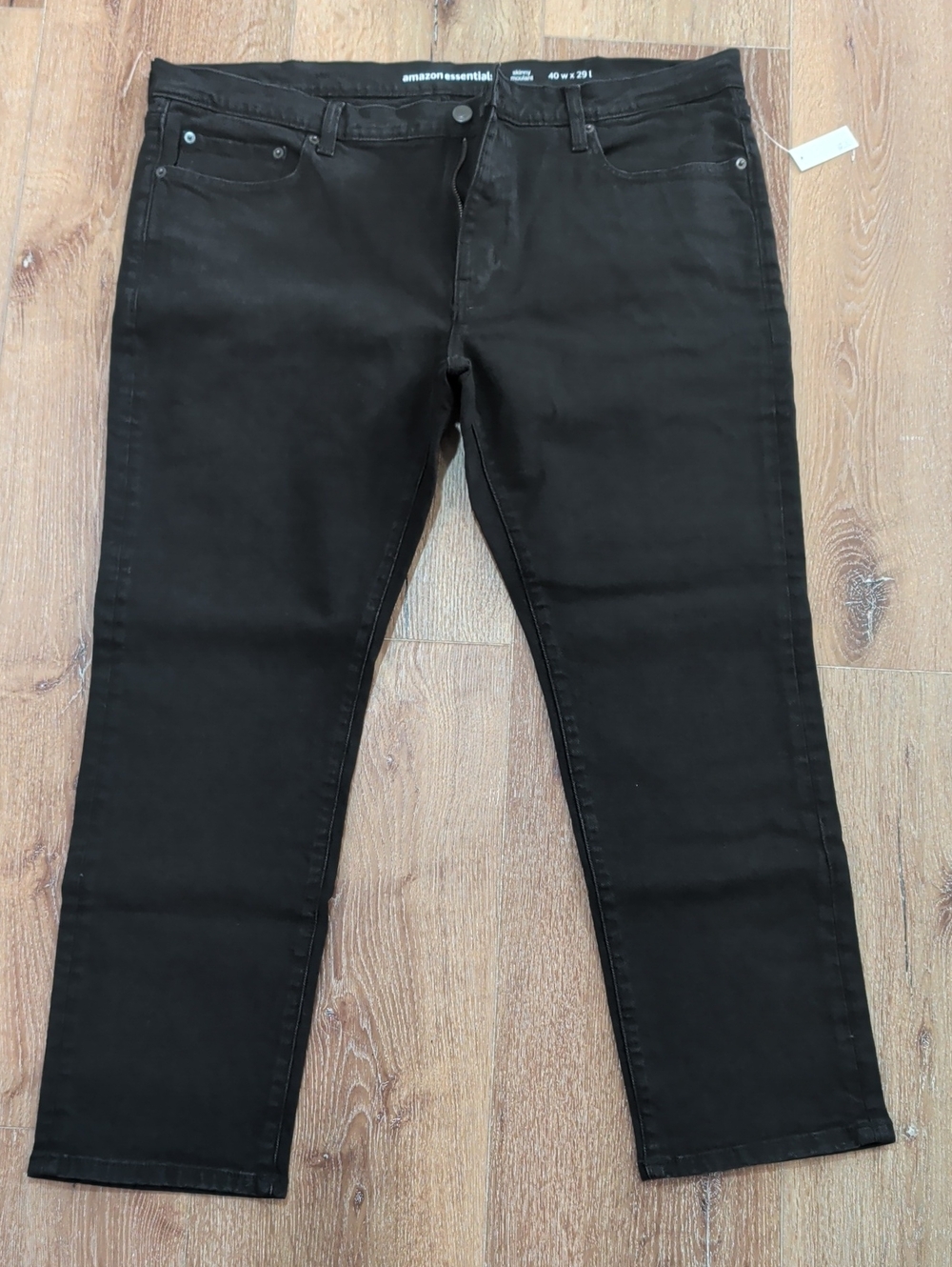 Amazon Essentials Black Skinny Jeans - Size 40x29 NWT